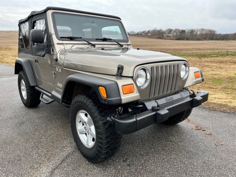 2005 Jeep WRANGLER X