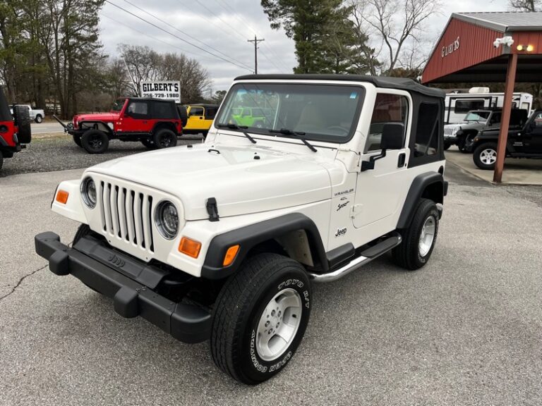 2001 Jeep WRANGLER SPORT