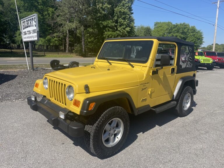 2000 Jeep WRANGLER SPORT