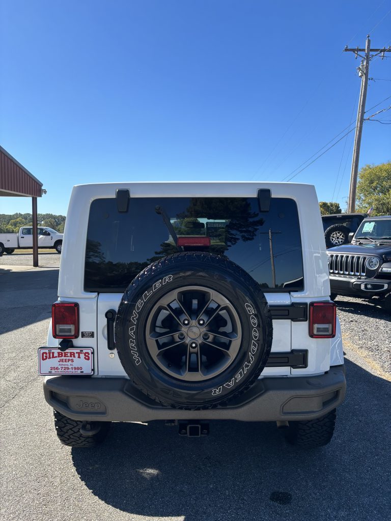 2016 Jeep WRANGLER 75TH ED