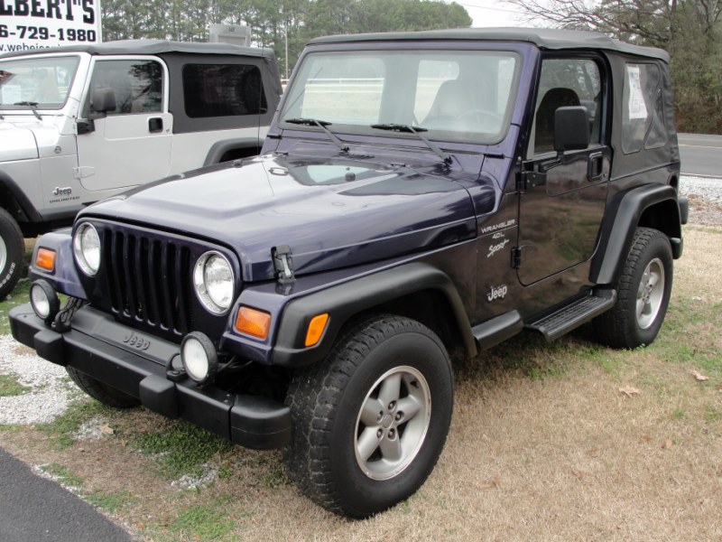 JEEP WRANGLER SPORT                    stk # 1014