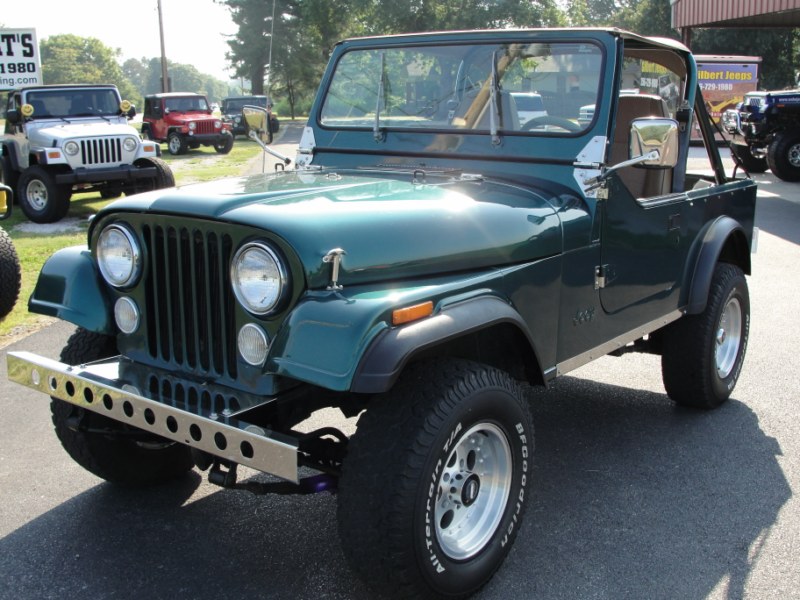 JEEP CJ 7 stk 1070 - Gilbert Jeeps and 4x4's