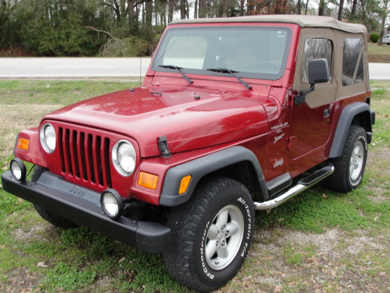 JEEP WRANGLER SPORT     STK #810