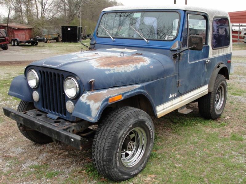 JEEP CJ 7          STK # 812