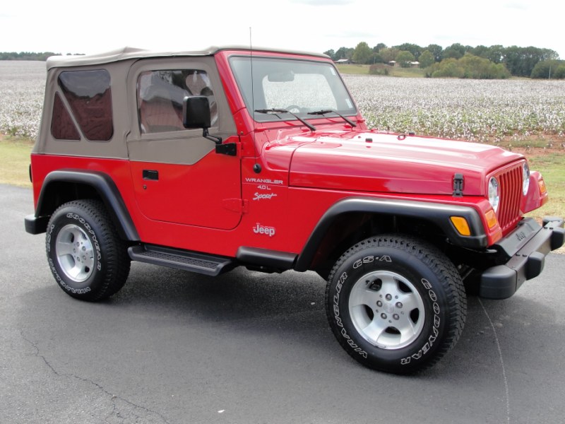 JEEP WRANGLER SPORT       “13K MI”                   stk # 986